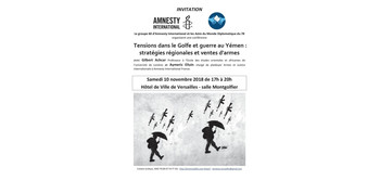Conférence "Conflits du Golfe et Ventes d'armes" à Versailles